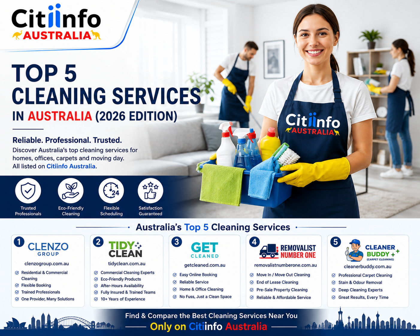 Top 5 Cleaning Companies in Australia (2026 Edition)