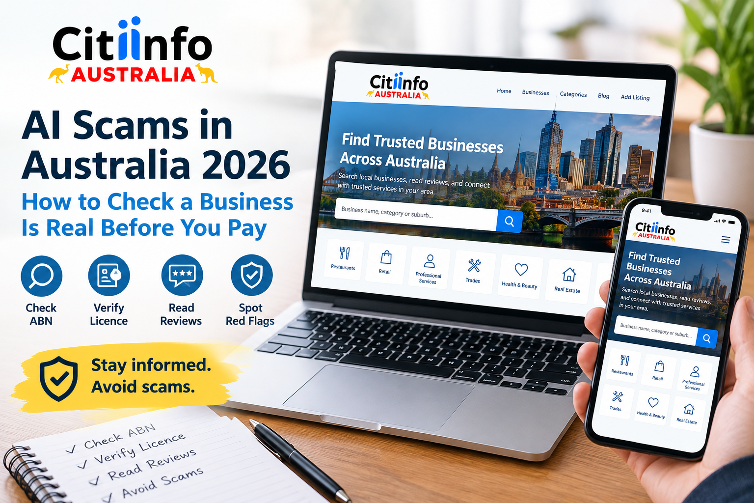 AI Scams in Australia 2026 - How to Check a Business Is Real Before You Pay