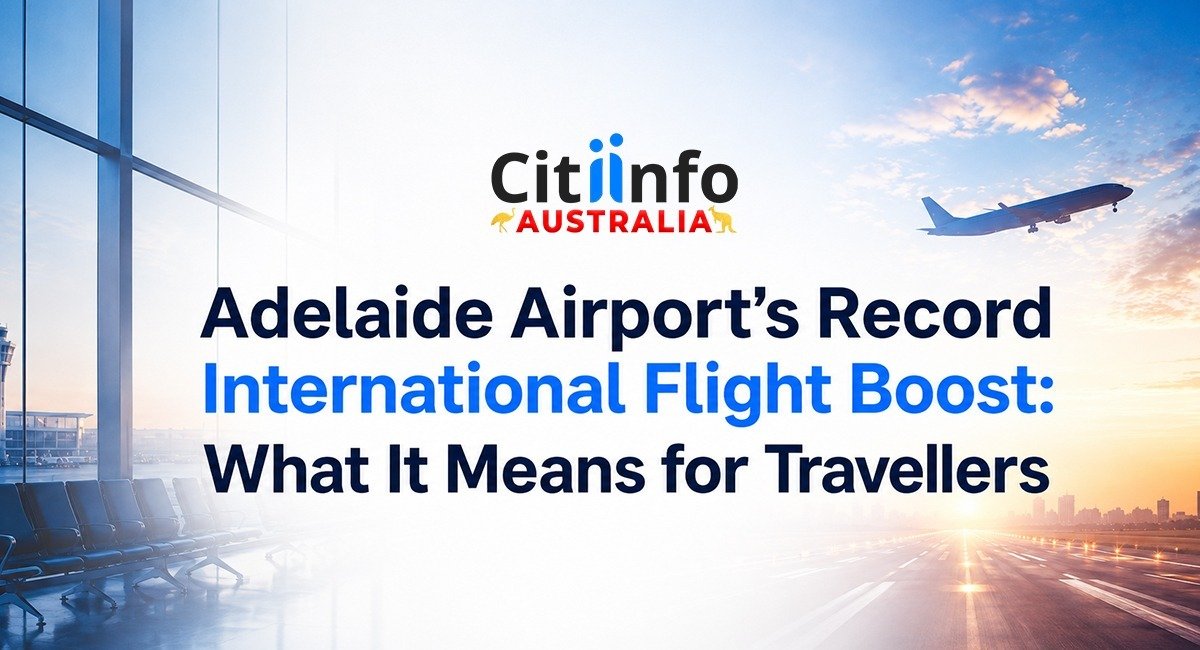 Adelaide Airport's Record International Flight Boost: What It Means for Travellers