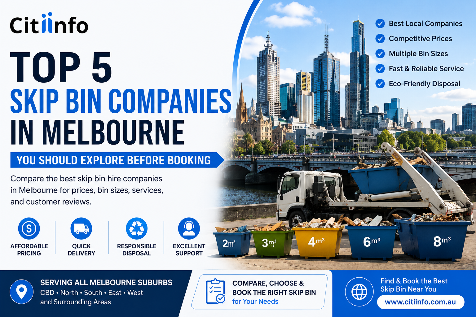 Top 5 Skip Bin Companies in Melbourne You Should Explore Before Booking