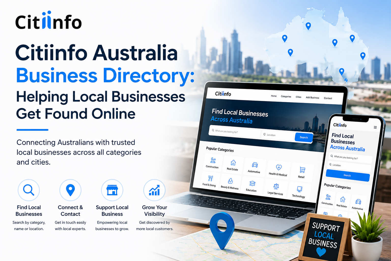 Citiinfo Australia Business Directory: Helping Local Businesses Get Found Online