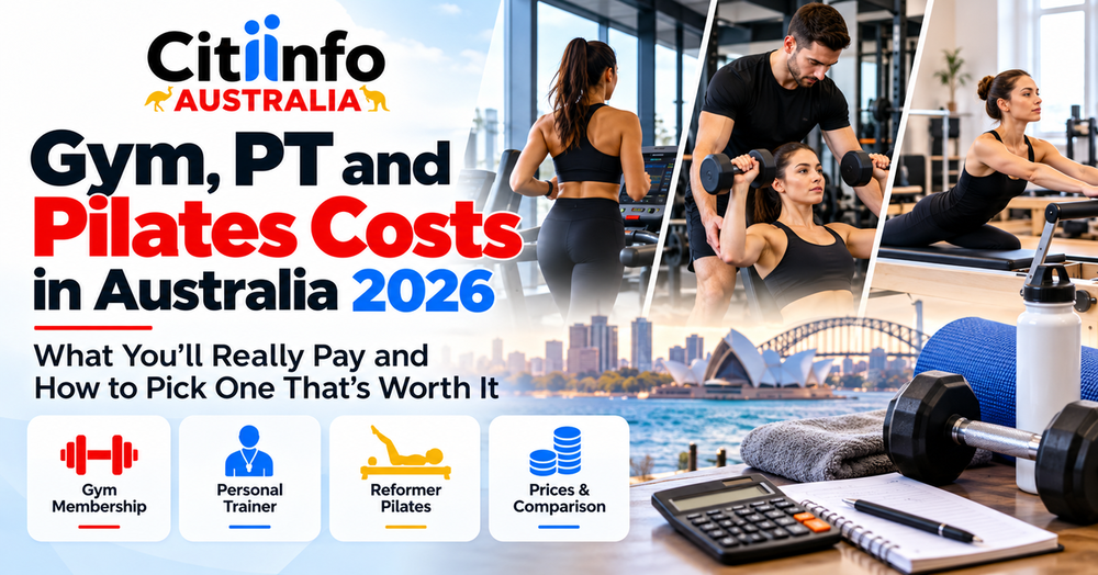 Gym, PT and Pilates Costs in Australia 2026 - What You'll Really Pay and How to Pick One That's Worth It
