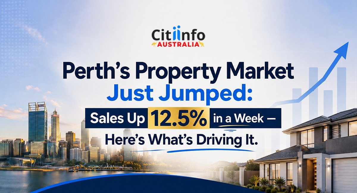 Perth’s Property Market Just Jumped: Sales Up 12.5% in a Week — Here’s What’s Driving It