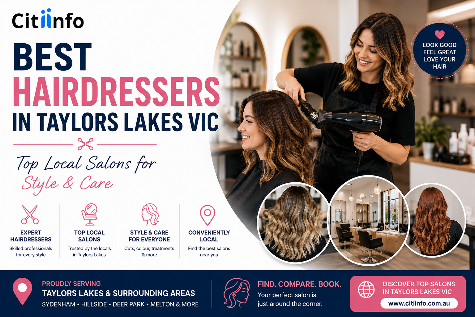 Best Hairdressers in Taylors Lakes VIC – Top Local Salons for Style & Care