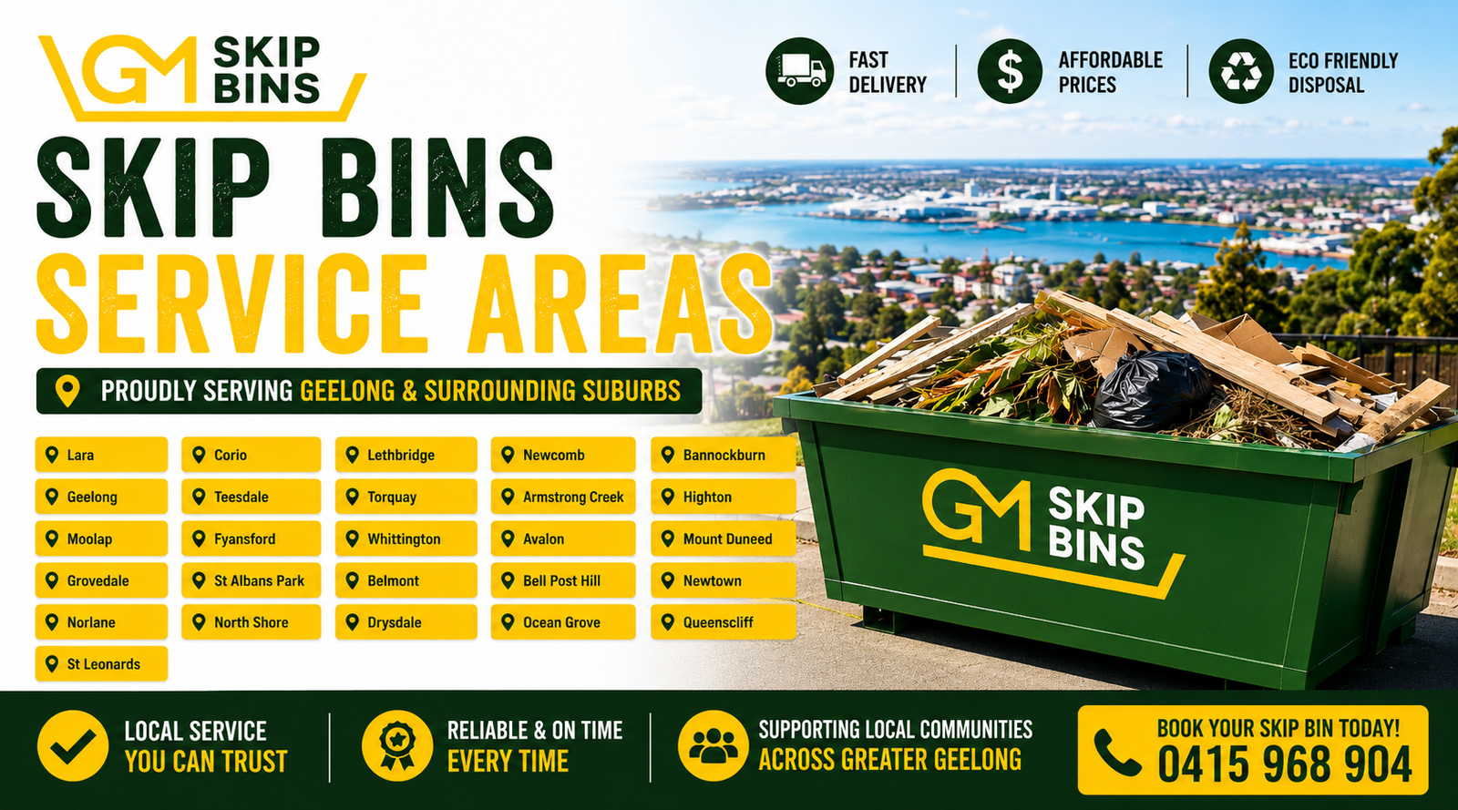 GM SKIP BINS